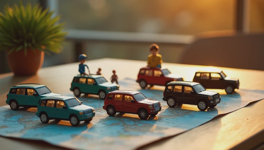 Visual context for best suv for family of 6